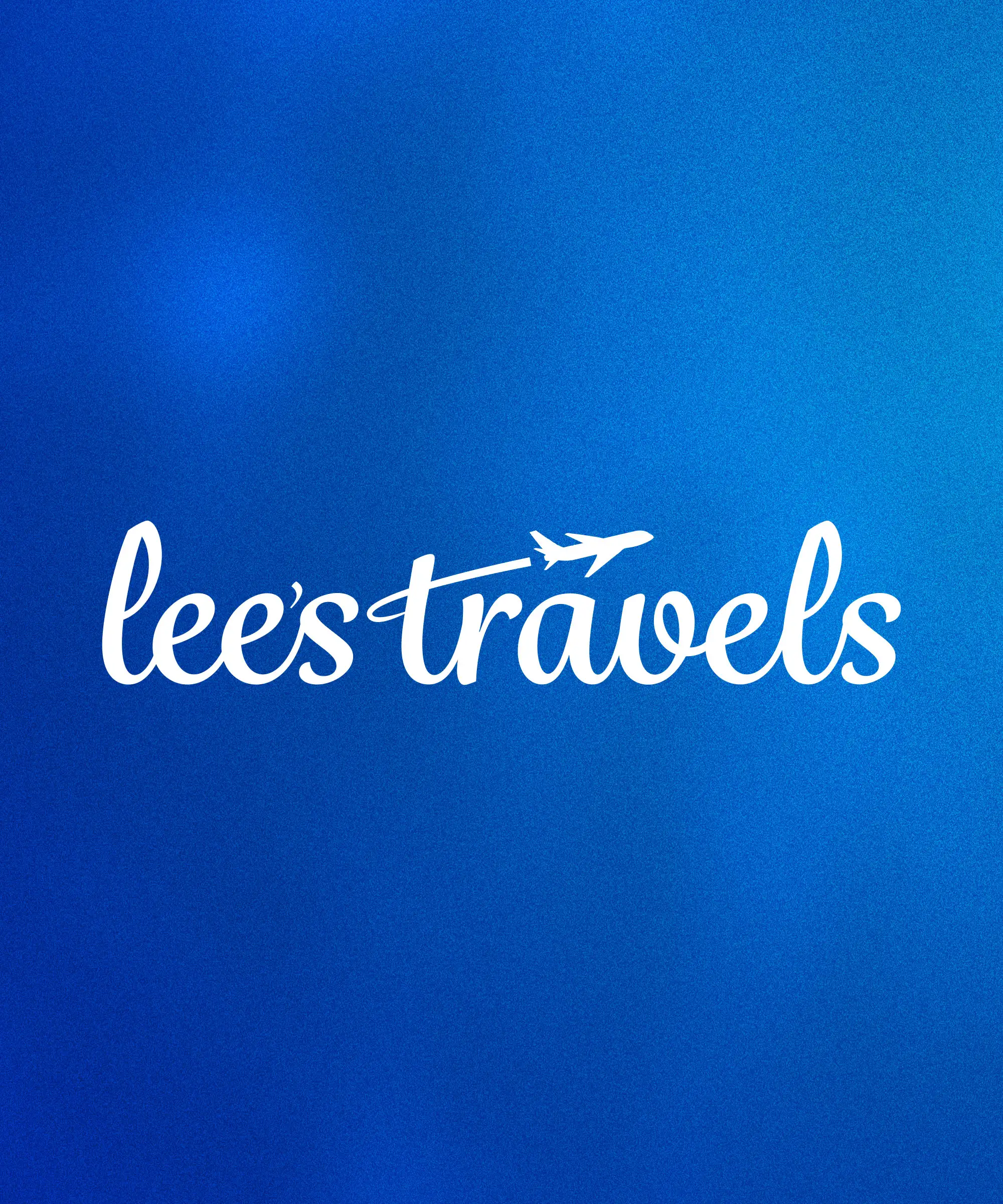 Lees Travels logo design